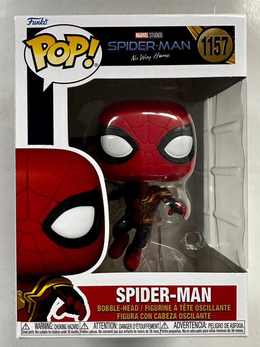Funko Pop Marvel Iron Spider-Man Jumping #1157 No Way Home 2023 - for just $13! 