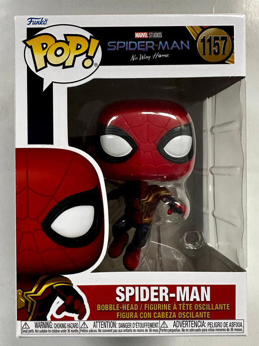 Funko Pop Marvel Iron Spider-Man Jumping #1157 No Way Home 2023 - for just $13! 