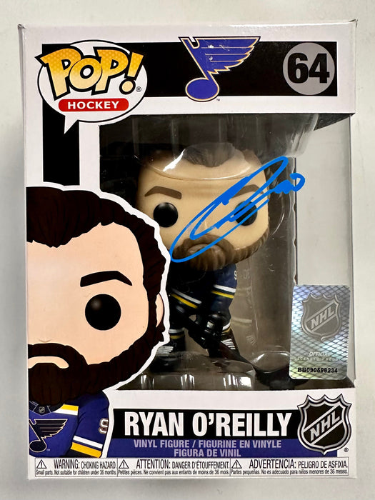 Ryan O’Reilly Signed St Louis Blues Funko Pop! #64 With JSA COA NHL Hockey - for just $130! 
