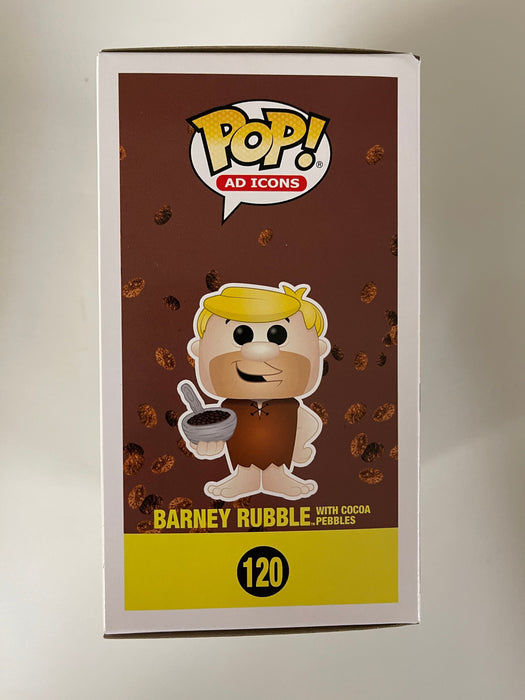 Funko Pop! Ad Icons Barney Rubble W/ Cocoa Pebbles #120 Post Cereal Flintstones - for just $13! 