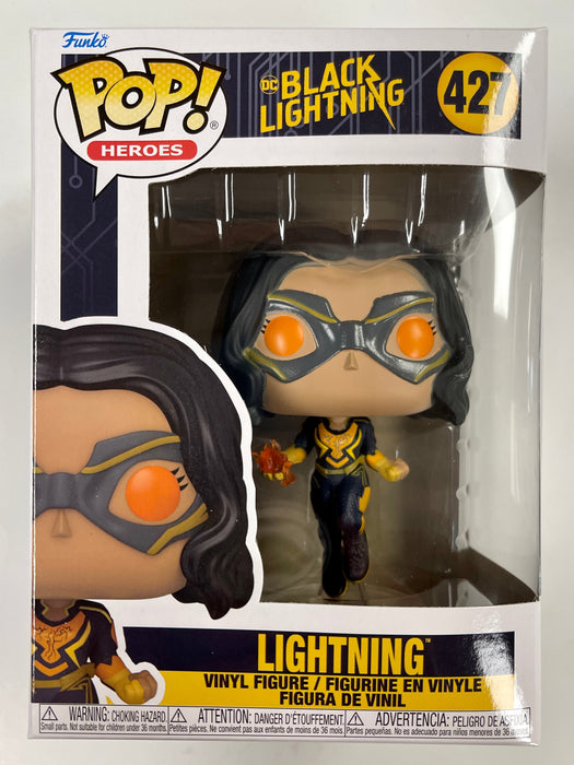 Funko Pop! DC Heroes Lightning #427 Black Lightning 2021 CW - for just $12! 