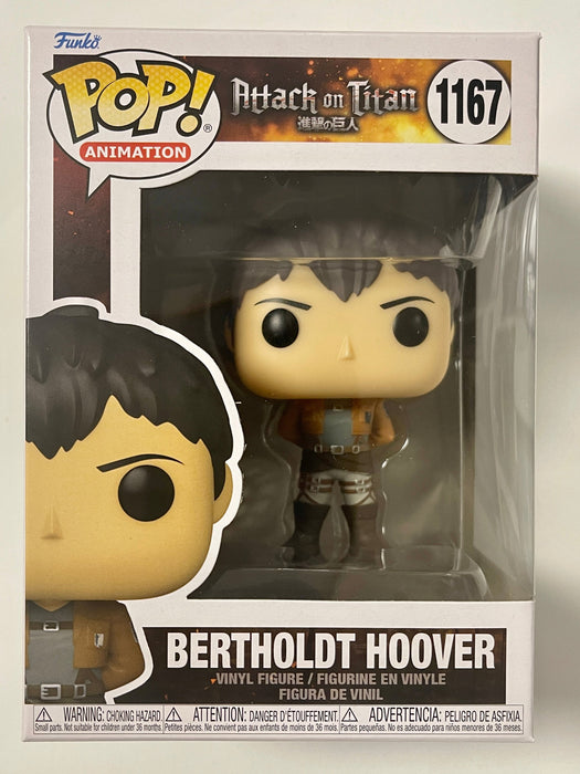 Funko Pop! Animation Bertholdt Hoover #1167 Attack On Titan Colossal AOT 2022 - for just $13! 