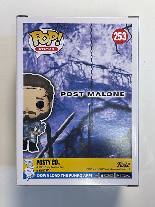 Funko Pop! Rocks Post Malone In Suit Of Armor #253 Circles Music Video 2022 - for just $13! 