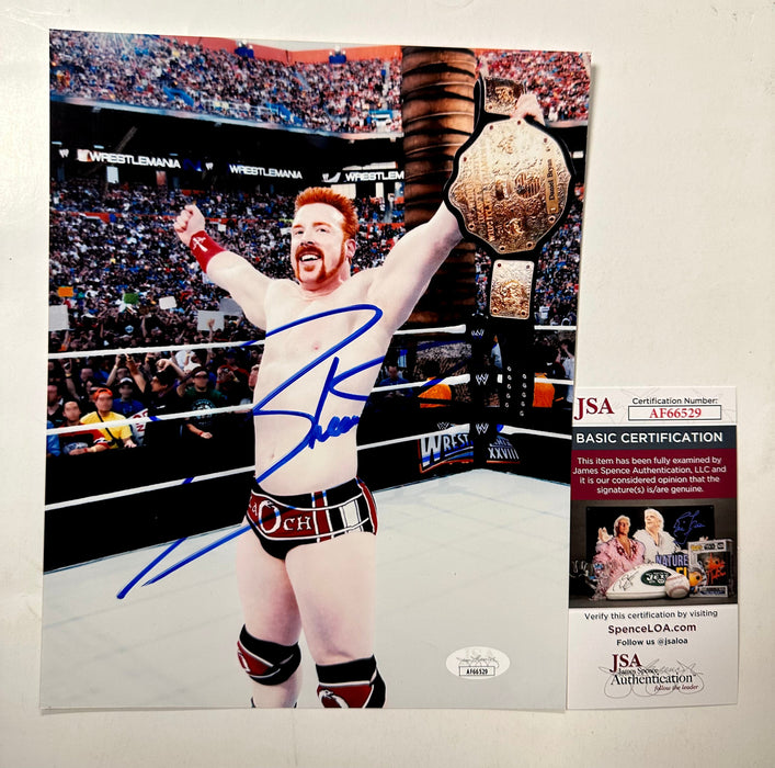 Sheamus WWE Superstar Signed 8x10 Photo With JSA COA Great White Celtic Warrior - for just $75! 