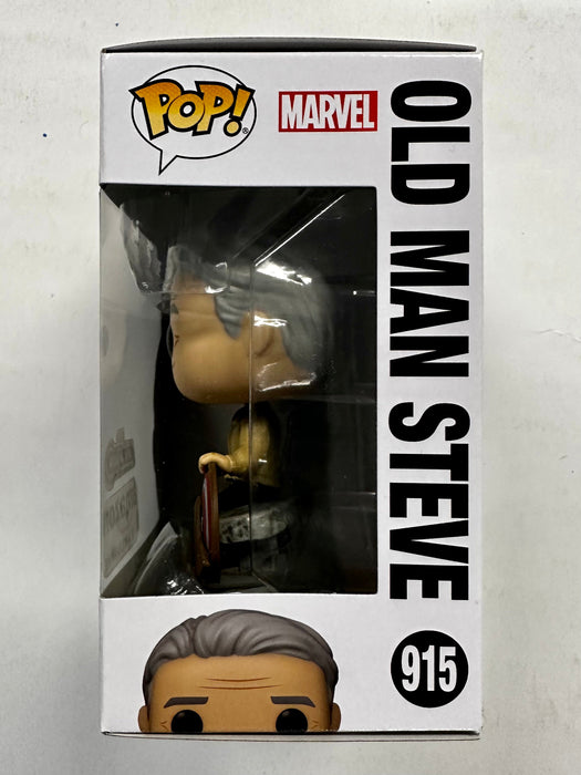 Funko Pop! Marvel Old Man Steve On Bench #915 Avengers Endgame 2021 Exclusive - for just $20! 