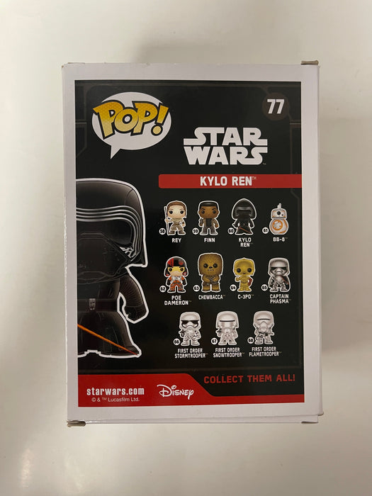 Funko Pop! Star Wars Kylo Ren (Hoodless) #77 Target 2015 Vaulted Exclusive - for just $7! 