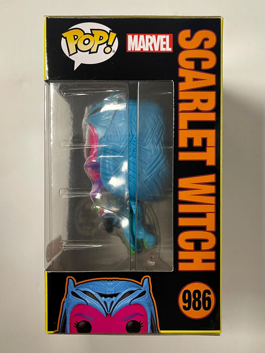 Funko Pop! Marvel Black Light Scarlet Witch Levitating #986 WandaVision 2022 Exclusive - for just $13! 