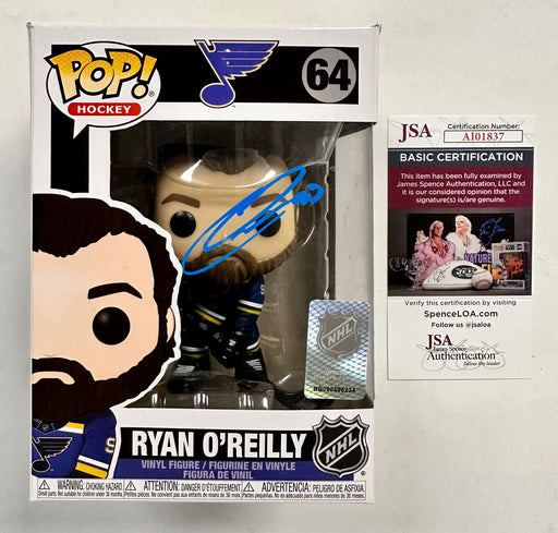 Ryan O’Reilly Signed St Louis Blues Funko Pop! #64 With JSA COA NHL Hockey - for just $130! 