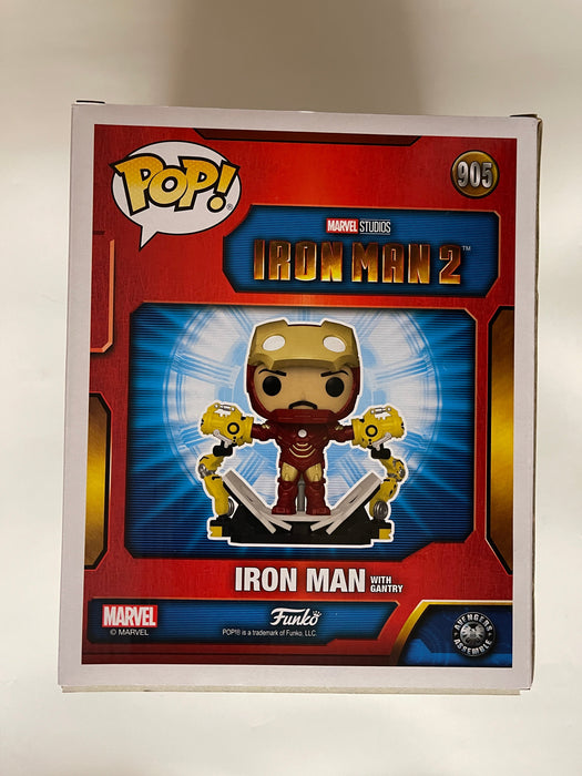 Funko Pop! Deluxe Marvel Iron Man with Gantry #905 GITD PX Previews Exclusive - for just $20! 