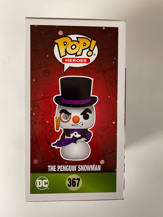 Funko Pop! DC Heroes The Penguin Snowman #367 Hot Topic Holiday Vaulted Exclusive - for just $10! 