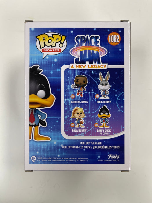 Funko Pop! Movies Daffy Duck As Coach #1062 Space Jam A New Legacy Looney Tunes - for just $10! 