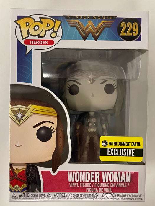 Funko Pop! DC Heroes Wonder Woman With Cloak (Sepia) #229 Vaulted 2017 Exclusive - for just $15! 