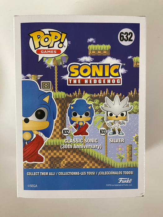 Funko Pop! Games Classic The Hedgehog Sonic Running #632 30th Anniversary - for just $15! 