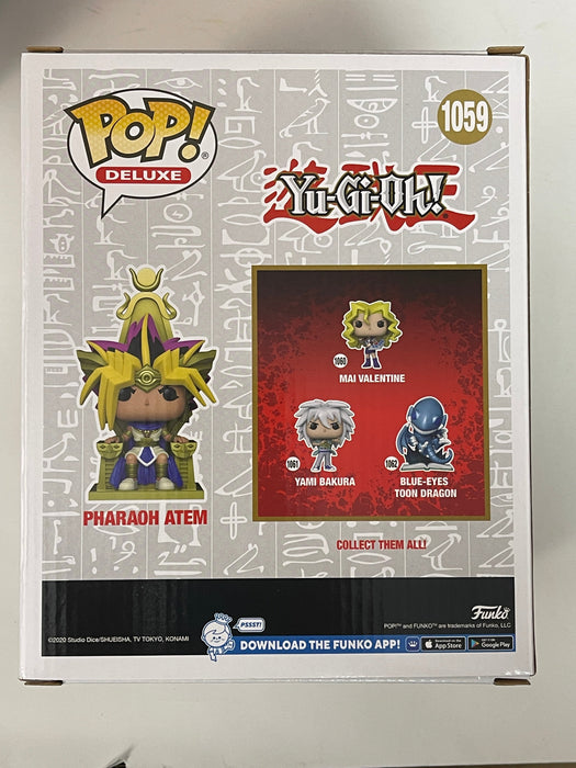 Funko Pop! Animation Pharaoh Atem On Throne #1059 Yu-Gi-Oh! 25 Anniversary 2021 - for just $25! 