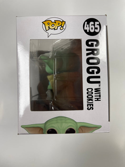 Funko Pop! Star Wars Grogu With Cookies #465 Mandalorian Baby Yoda Child - for just $8! 