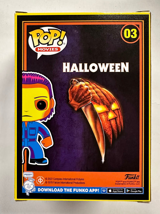 Funko Pop! Movies Blacklight Michael Myers With Knife #03 Halloween EE Exclusive - for just $15! 
