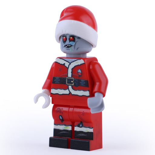 Zombie Santa Minifig made using LEGO parts - B3 Customs - Just $19.99! Shop now at Retro Gaming of Denver