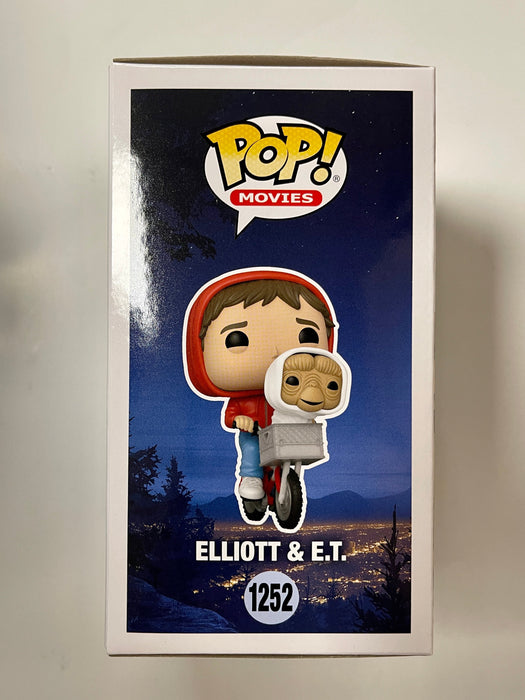 Funko Pop! Movies Elliott And E.T On Bike #1252 E.T. The Extra Terrestrial 2022 - for just $13! 