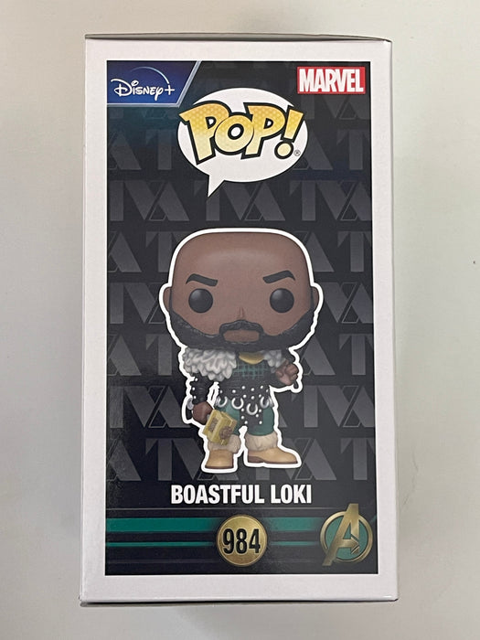 Funko Pop! Marvel Variant Boastful Loki #984 Wonderous 2022 Con Exclusive - for just $9! 