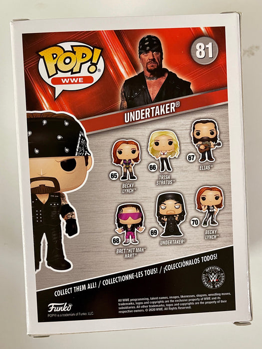Funko Pop! WWE The Undertaker (American Badass) #81 Amazon 2020 Exclusive - for just $15! 