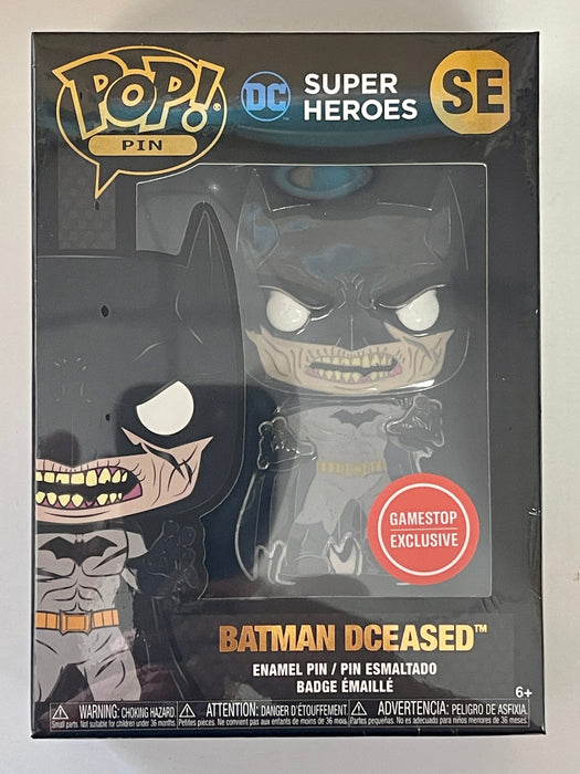 Funko Pop! Pins Batman Dceased #SE DC Heroes GameStop 2022 Exclusive - for just $5! 