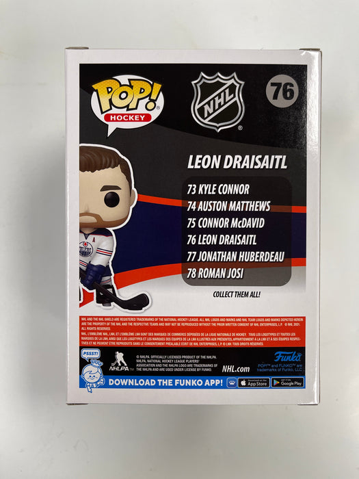 Funko Pop! Hockey Forward Leon Draisaitl #76 NHL Edmonton Oilers 2021 - for just $15! 