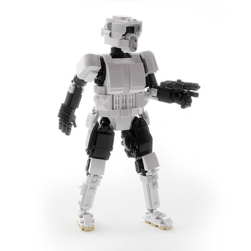 Scout Trooper 9” Buildable Figure MOC made using LEGO parts - Just $124.99! Shop now at Retro Gaming of Denver
