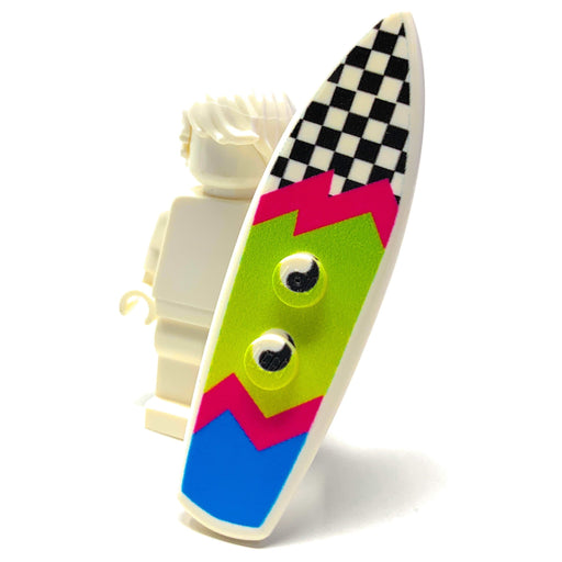 Ying Tang / Checkerboard Surfboard made from LEGO® bricks (LEGO) - Premium  - Just $4.99! Shop now at Retro Gaming of Denver