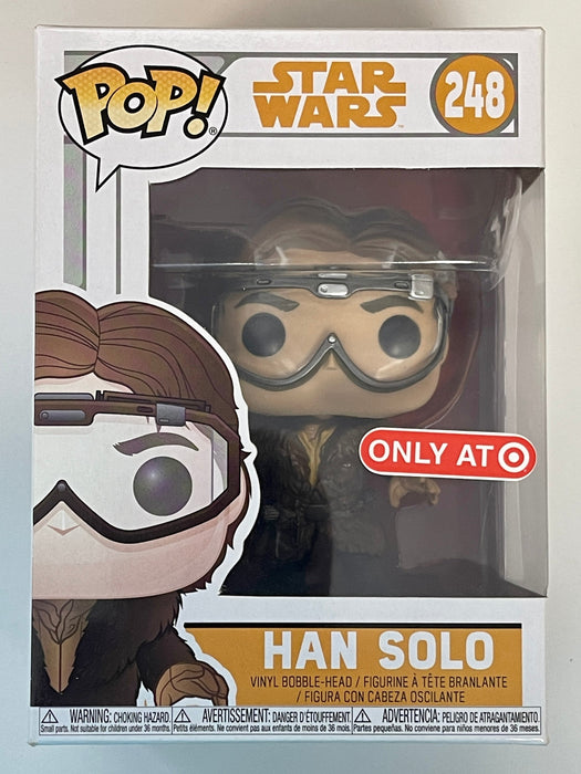 Funko Pop! Star Wars Han Solo With Goggles #248 A Star Wars Story Alden Ehrenreich 2018 Target Exclusive - for just $10! 