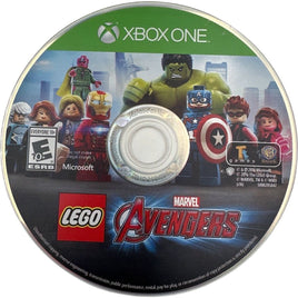 Front view of disc for LEGO Marvel's Avengers- Xbox One