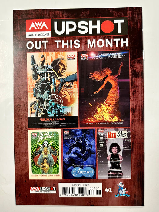 Absolution #1 GalaxyCon Exclusive Raleigh 2022 Variant Comic Book Bandini Cover - for just $15! 