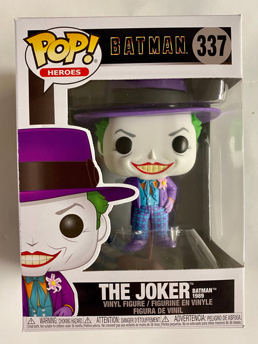 Funko Pop! DC Heroes The Joker #337 Batman 1989 Jack Nicholson - for just $10! 