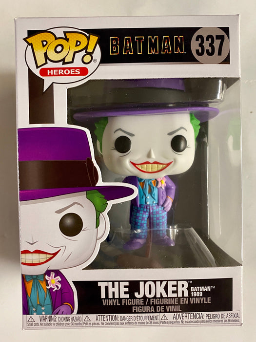 Funko Pop! DC Heroes The Joker #337 Batman 1989 Jack Nicholson - for just $10! 