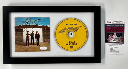 Jonas Brothers Signed The Album CD Card & CD Framed With JSA COA Nick Joe Kevin - for just $150! 