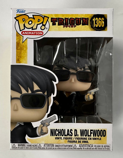 Funko Pop! Animation Nicholas D. Wolfwood The Punisher #1366 Trigun 2023 - for just $13! 