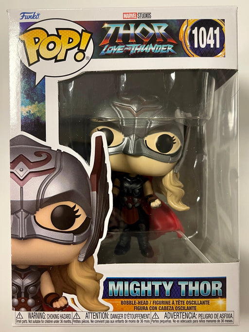 Funko Pop! Marvel Mighty Thor With Mjornir #1041 Love & Thunder 2022 Jane Foster - for just $10! 