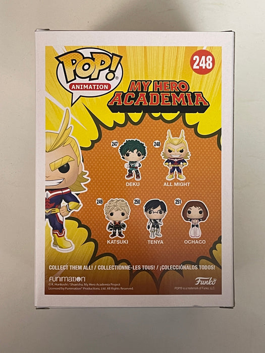 Funko Pop! Animation All Might #248 My Hero Academia 2017 Plus Ultra - for just $13! 