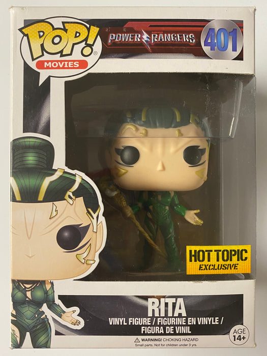 Funko Pop! Movies Rita Repulsa #401 Power Rangers Vaulted 2016 HT Exclusive - for just $12! 