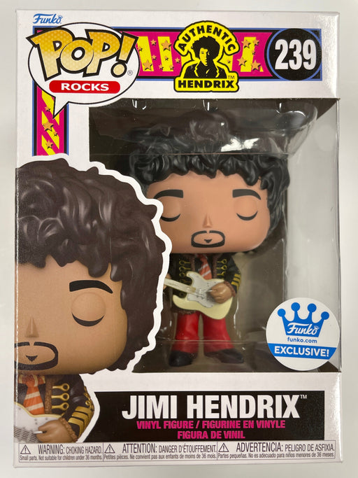 Funko Pop! Rocks Jimi Hendrix In Napoleonic Hussar Jacket #239 FS Exclusive - for just $25! 