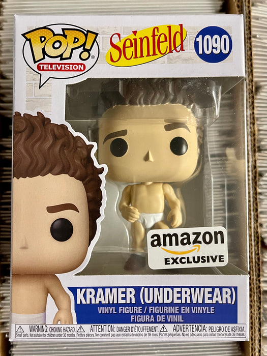 Funko Pop! Television Kramer In Underwear #1090 Amazon Exclusive Seinfeld - for just $15! 