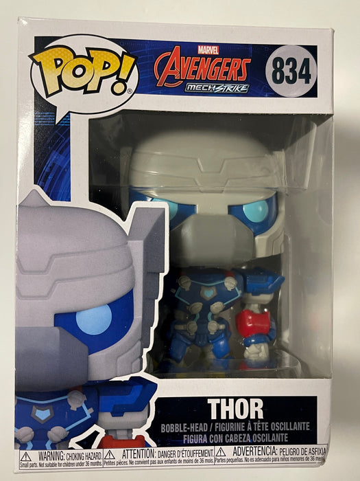 Funko Pop! Marvel Thor #834 Avengers MechStrike 2021 Box Dmg - for just $10! 