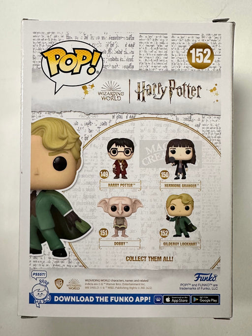 Funko Pop! Movies Gilderoy Lockhart #152 Wizarding World Harry Potter Chamber Of Secrets - for just $10! 