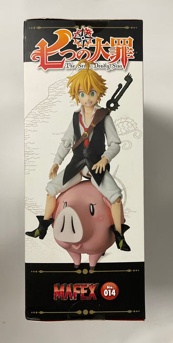 Bryce Papenbrook Signed Medicom MAFEX 14 Meliodas Seven Deadly Sins With JSA COA - for just $375! 