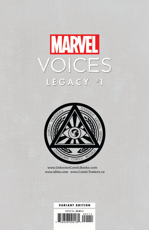 MARVELS VOICES LEGACY #1 UNKNOWN COMICS GABRIELE DELLOTTO EXCLUSIVE VAR (02/24/2021) - for just $5! 