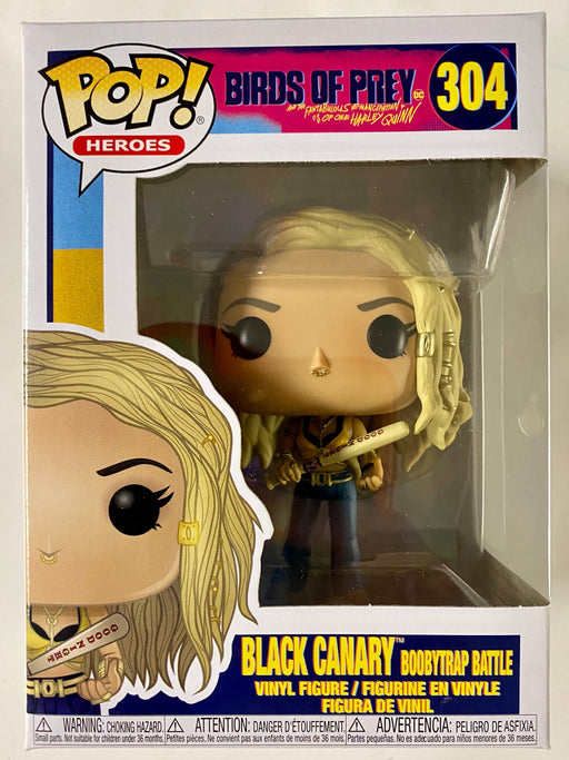 Funko Pop! DC Heroes Black Canary (Boobytrap Battle) #304 Harley Quinn & The Birds Of Prey 2020 - for just $11! 