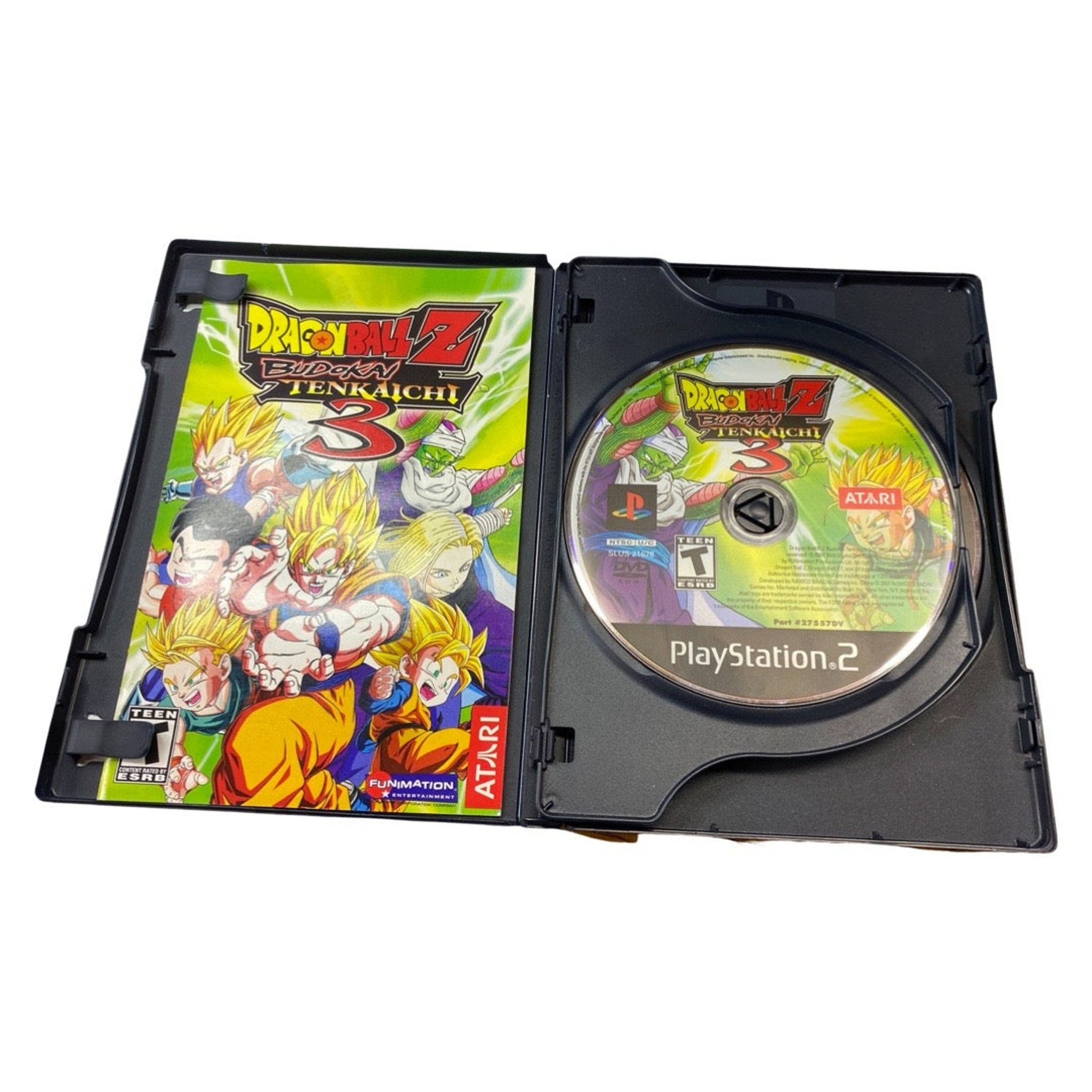 Dragon Ball Z Budokai Tenkaichi 3 PS2 Game