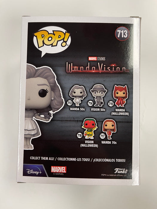 Funko Pop! Marvel 50’s Black & White (B&W) Wanda #713 WandaVision 2021 Disney + - for just $10! 