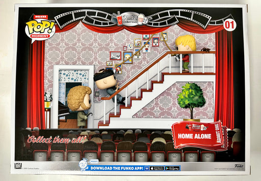 Funko Pop! Deluxe Moment Kevin McAllister, Marv & Harry #01 Home Alone 2022 Exclusive - for just $100! 