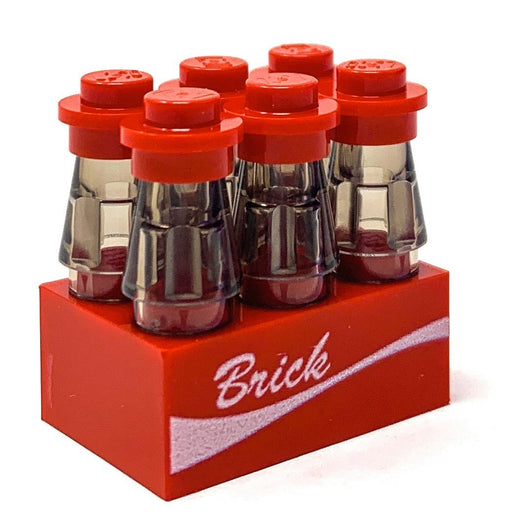 6-Pack of Brick Soda made using LEGO parts -  (LEGO) - Premium  - Just $4.99! Shop now at Retro Gaming of Denver