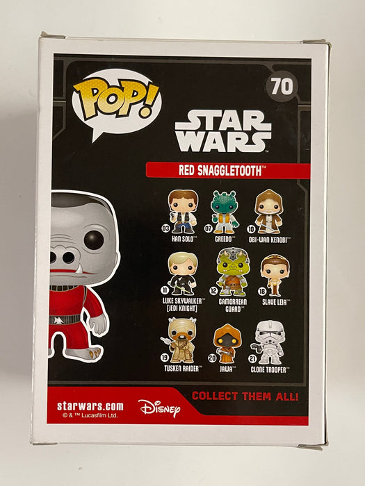 Funko Pop! Star Wars Red Snaggletooth #70 Smugglers Bounty Exclusive - for just $10! 